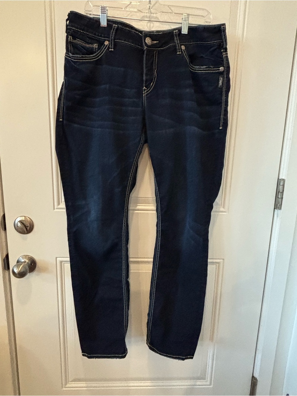 Silver Jeans Women's Dark Indigo Bootcut Jeans